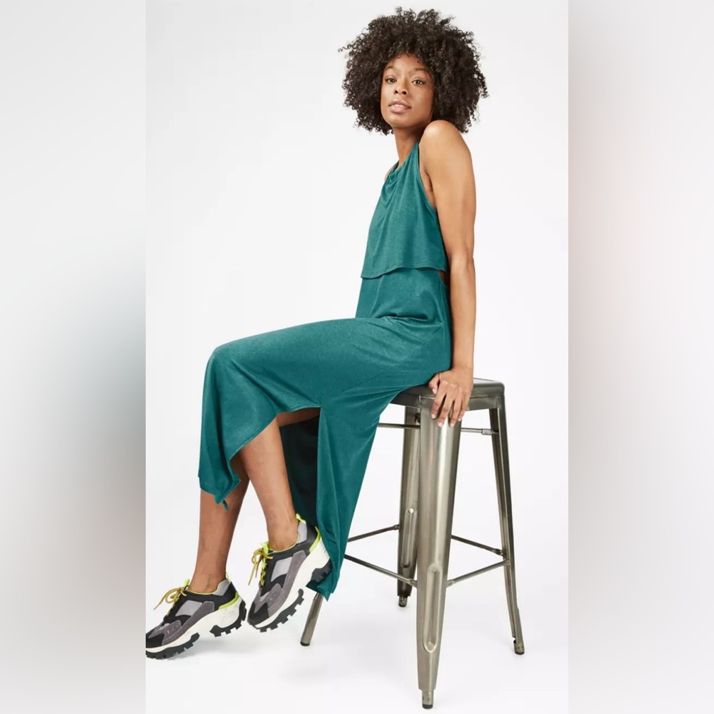 Sweaty Betty Holistic Midi Dress Green